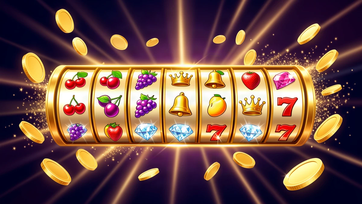 Pragmatic Play Slots Echtgeld — goldene Spielautomaten-Walzen mit Früchte- und Juwelen-Symbolen 2026